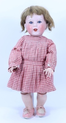 An S.F.B.J 251 bisque head toddler doll, French circa 1910,