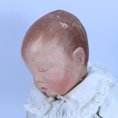 A rare Kathe Kruse ‘Traumerchen’ sand baby doll Vs, German circa 1925, - 5