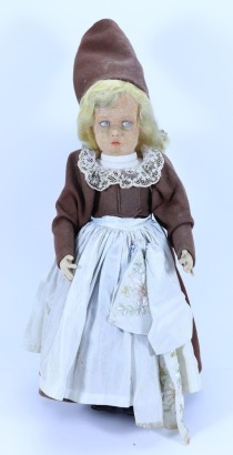 A Lenci ‘Lake Garda’ cloth doll, Italian circa 1925,