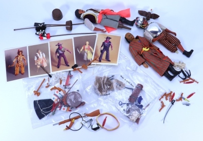 Four boxed Matchbox Fighting Furies action figures, 1970s, - 3