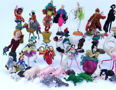 Collection of Grecon woollen character dolls and animals, part of an important archive of Grecon dolls, - 3