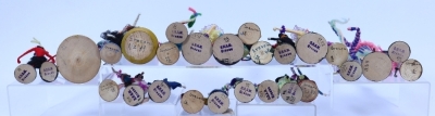 Collection of Grecon woollen dolls and characters, part of an important archive of Grecon dolls, - 4