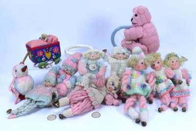 A large group of Grecon dolls, novelty corks, brushes and more, part of an important archive of Grecon dolls, - 4