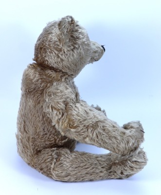 A good large Steiff light brown mohair Teddy bear, German circa 1909, - 2
