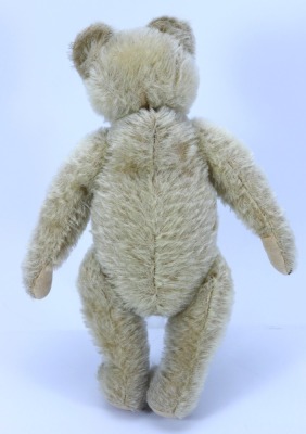 A good light tan mohair Teddy bear, German 1920s, - 3