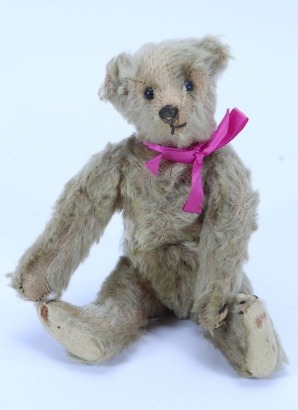 A small Steiff mohair Teddy bear, German circa 1909,