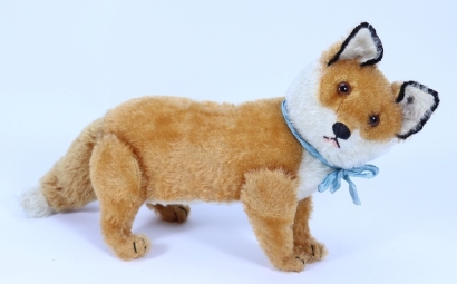 A rare Steiff mohair jointed fox, German circa 1910,