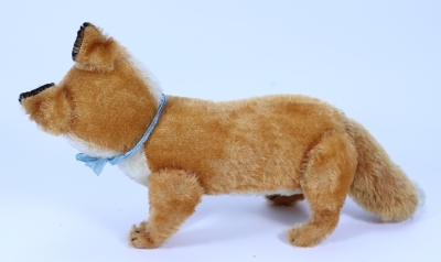 A rare Steiff mohair jointed fox, German circa 1910, - 2