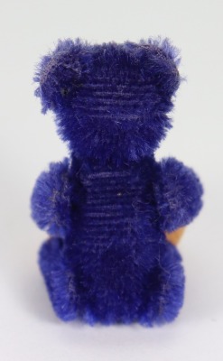 A miniature Schuco mauve mohair Teddy bear, German 1920s, - 2