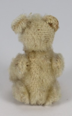 A miniature Schuco white mohair Teddy bear, German 1920s, - 2