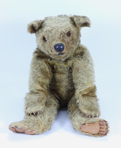 A Rare Dean&rsquo;s golden mohair Tru-To-Life Teddy bear designed by Sylvia R Willgoss , 1950s,