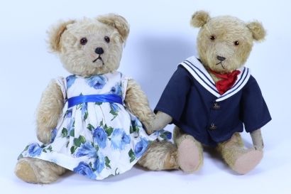 Two 1930s mohair Teddy bears,