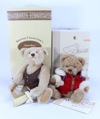 Two boxed Steiff Limited Edition Teddy Bears,