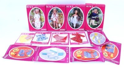 Matchbox Suky Dolls, 1970s,