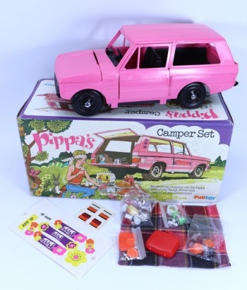 Palitoy boxed Pippa’s Camper Set Design Sample, 1970s,