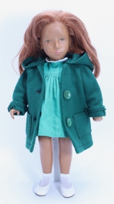 Rare Sasha Gotz red head girl doll with no philtrum, circa 1965,