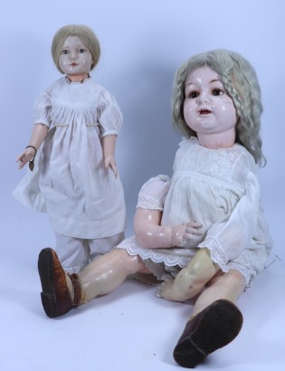 An EffAnBee American Child doll,