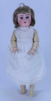 A J.D Kestner 192 bisque head doll, German circa 1910,