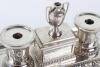 A Victorian silver inkstand, Henry Wilkinson, London 1866 - 4