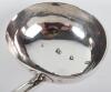 A George II silver toddy ladle, John Fossey, London 1733 - 3