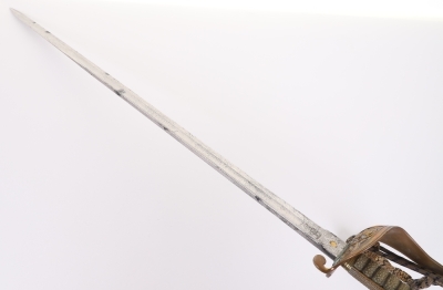 Post 1902 Royal Navy Officers Sword - 13