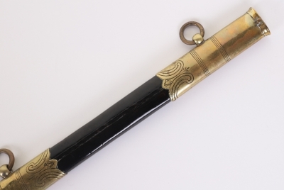 Post 1902 Royal Navy Officers Sword - 17