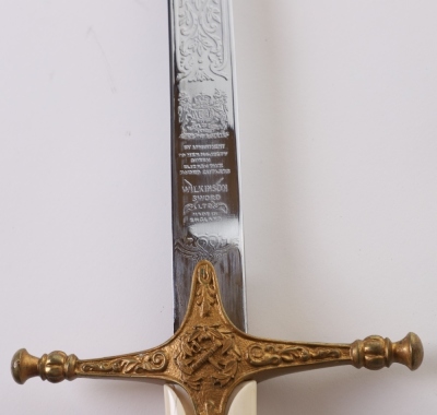 Elizabeth II Period Mameluke Sword by Wilkinsons - 12