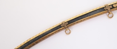 ^ Early Victorian Officers Mameluke Sword of the 14th Kings Hussars - 18