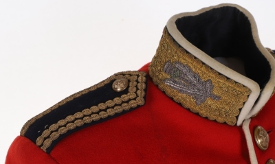 Queen Elizabeth II Period Scots Guards Officers Full Dress Uniform - 6