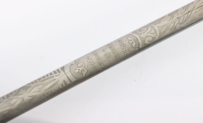 English Court Sword Circa 1840 – 1860 - 10