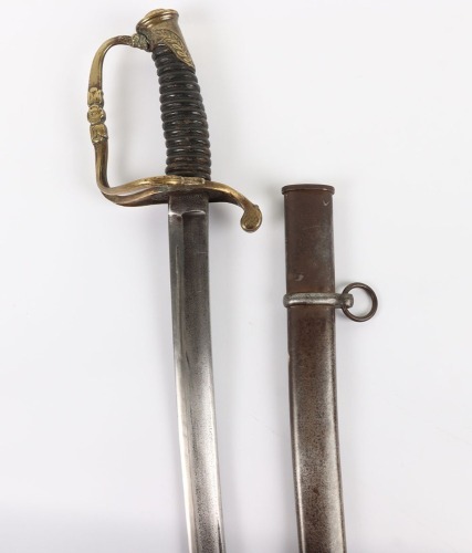 U.S. Model 1821 Infantry Officers Sword