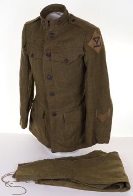 WW1 American 26th Yankee Division Uniform