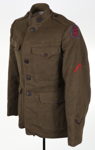 WW1 American Advance Sector Service of Supply A.E.F Tunic