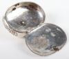 A rare late 17th/early 18th century squeeze sided silver snuff box in the Chinese style, - 4