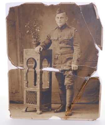 WW1 American Tunic, Paperwork & Photographs of Corporal E Meshert 312th Infantry Regiment 78th Division - 24