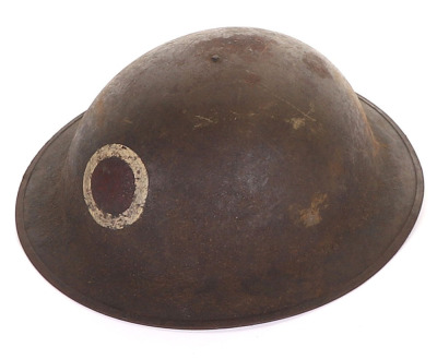 WW1 American M-1917 Steel Helmet of the 37th Division - 9