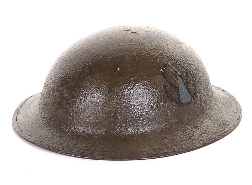 WW1 American M-1917 Steel Helmet of the 178th Infantry Brigade 89th Division