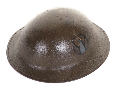 WW1 American M-1917 Steel Helmet of the 178th Infantry Brigade 89th Division - 2