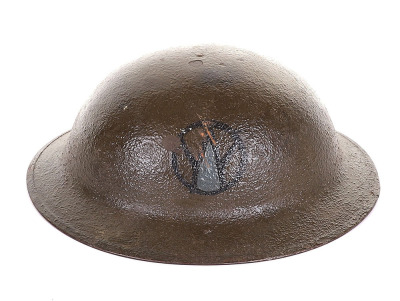 WW1 American M-1917 Steel Helmet of the 178th Infantry Brigade 89th Division - 3