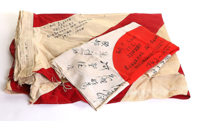 WW2 Japanese Signed Prayer Flag