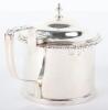 A 19th century Irish silver mustard pot, Dublin 1825 - 4