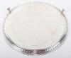 An interesting and historic salver presented to the Prime Minister Harold Wilson, James Dixon & Sons, Sheffield - 3