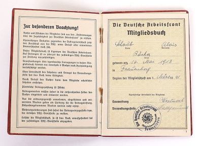 Third Reich R.A.D Insignia & Photograph Group - 5