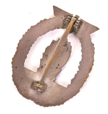 WW2 German Kriegsmarine Minesweepers Award Badge - 2