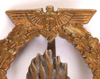WW2 German Kriegsmarine Minesweepers Award Badge - 5