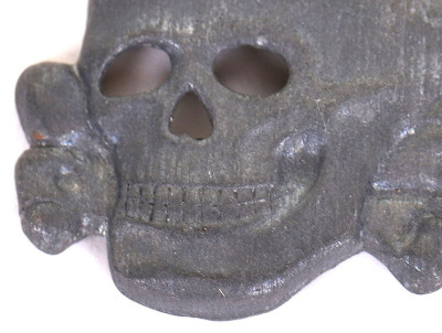 WW2 German Waffen-SS Totenkopf Cap Skull - 4