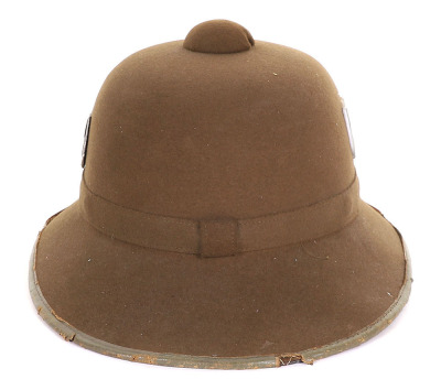 WW2 German Afrikakorps (D.A.K) Tropical Pith Helmet - 6