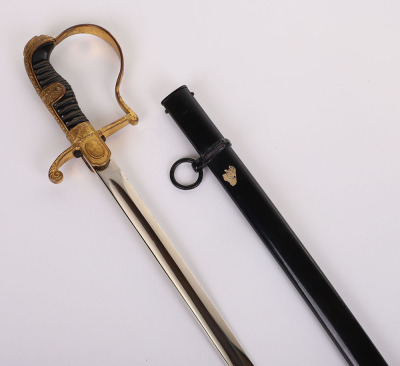 Scarce Pattern of WW2 German Army Officers Sword by Carl Eickhorn, Solingen - 2