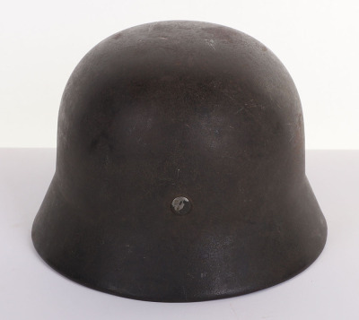 WW2 German M-35 Single Decal Kriegsmarine (Naval) Steel Combat Helmet - 4
