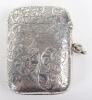 A silver vesta, Chester 1903 - 2